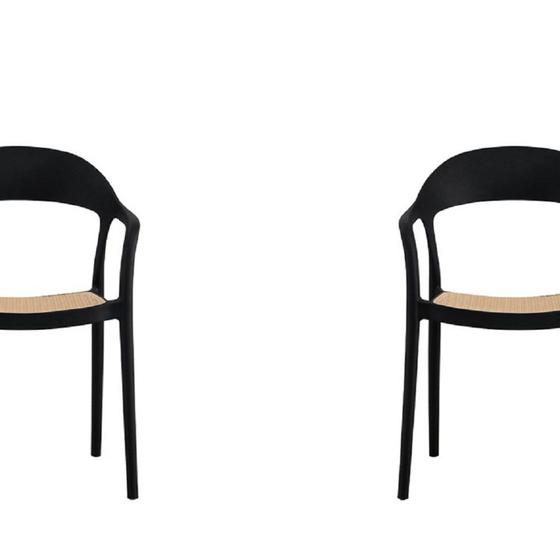 Imagem de Conjunto 2 Cadeiras para Jardim e Varanda Lia com Braço