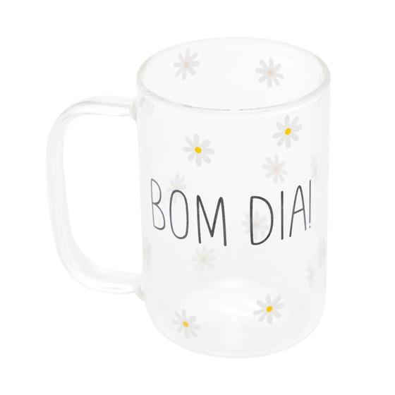 Imagem de Conjunto 2 Canecas de Vidro Bom Dia