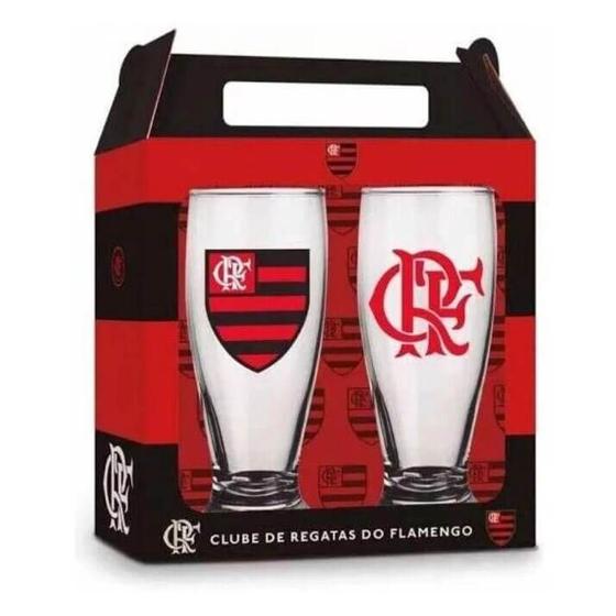Imagem de Conjunto 2 Copos Munich Flamengo 200 ML