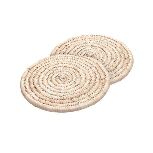 Imagem de Conjunto 2 Descanso Panela de Fibra Natural Braid