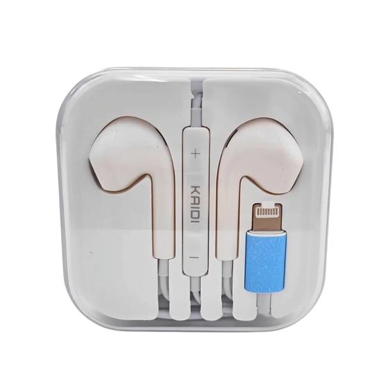 Imagem de Conjunto 2 fones de ouvido Tipo Lightning KD-739