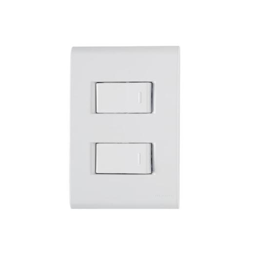 Imagem de Conjunto 2 Interruptor Simples 10A 4x2 Tramontina Liz