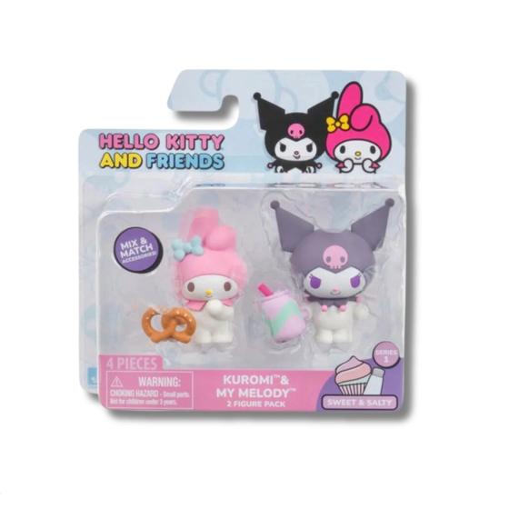 Imagem de Conjunto 2 Mini Figuras Hello Kitty Sweet e Salty Serie 1 - Sunny 3870