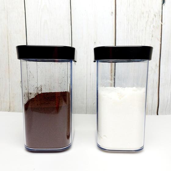 Imagem de Conjunto 2 potes herméticos de 1500ml Helsim
