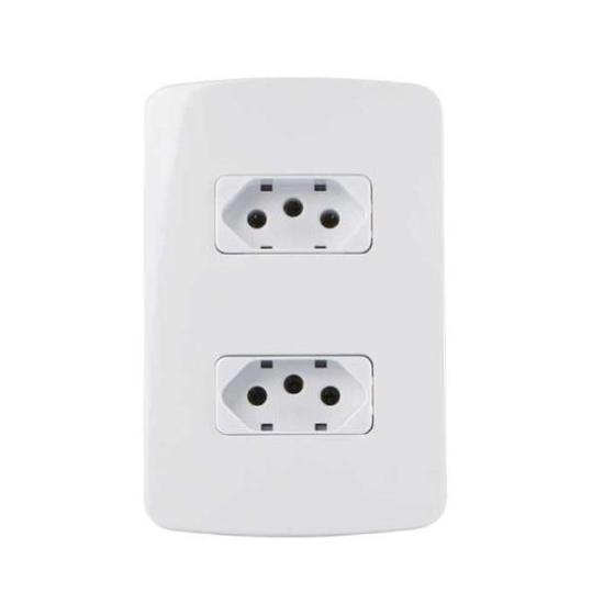Imagem de Conjunto 2 Tomada 2P+T 20A 4x2 B3 MarGirius