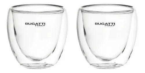 Imagem de Conjunto 2 Xícaras de Chá com Parede Dupla 250ml Bugatti