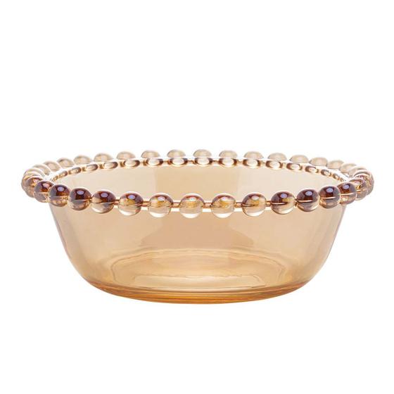 Imagem de Conjunto 3 Bowls Cristal Pearl Ambar 14x5cm