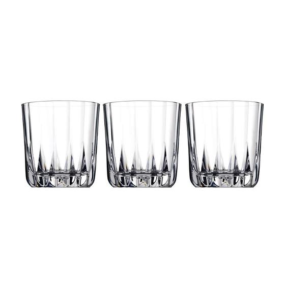 Imagem de Conjunto 3 Copos Baixo Vidro 300Ml Dara Class Home