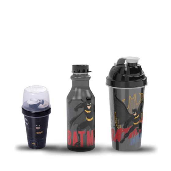 Imagem de Conjunto 3unid Mini Shakeira garrafinha e Shakeira do Batman