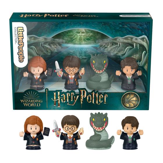 Imagem de Conjunto 4 Bonecos Harry Potter e a Câmara Secreta - Little People Collector - Fisher Price - Mattel