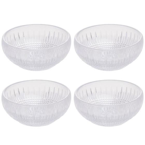 Imagem de Conjunto 4 Bowls de Cristal Queen 13x5cm Wolff 27986