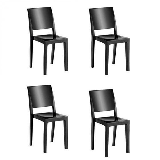 Imagem de Conjunto 4 Cadeiras Cristal UZ