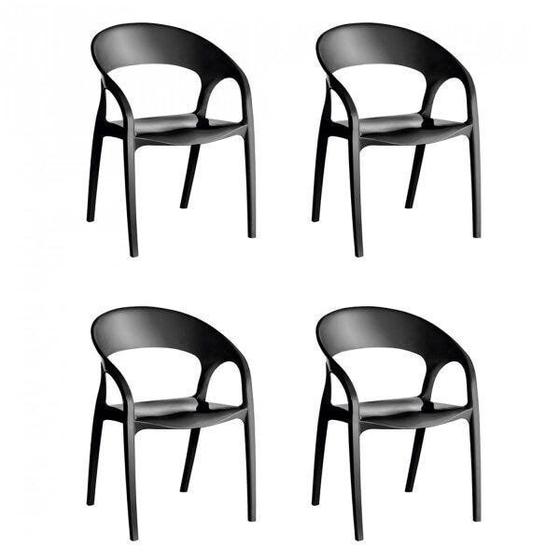 Imagem de Conjunto 4 Cadeiras Glass Plus