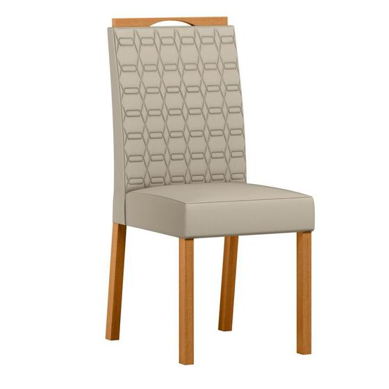 Imagem de Conjunto 4 Cadeiras Mariah Ypê Veludo Jacquard