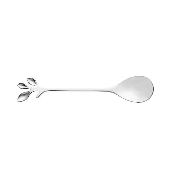 Imagem de Conjunto 4 Colheres de Chá Leaves de Aço Inox