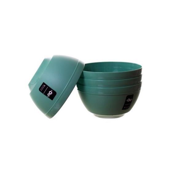 Imagem de Conjunto 4 peças Cumbuca Luna 500 ml Verde Menta CLC225 - Ou