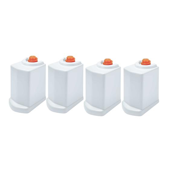 Conjunto 4 Pés Branco Fogão Consul Facilite Brastemp Original W10402555 Menor preço em Conjunto 4 Pés Branco Fogão Consul Facilite Brastemp Original W10402555