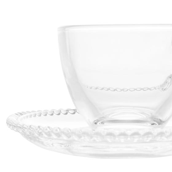 Imagem de Conjunto 4 Xicaras Café Pearl Clear 80ml