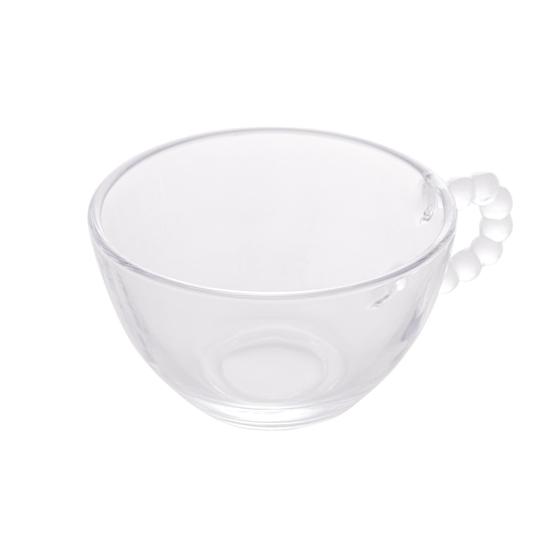 Imagem de Conjunto 4 Xícaras Chá Cristal S/Pires Pearl 180Ml - Wolff