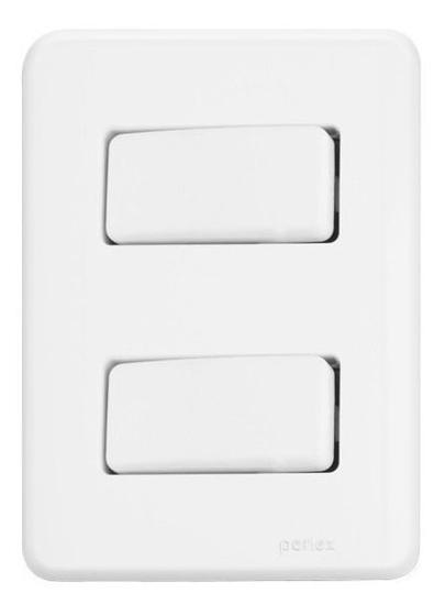Imagem de Conjunto 4x2 2 Interruptor Simples 10a 7382 - Nova Aros Perl