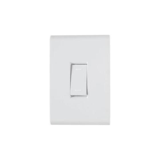 Imagem de Conjunto 4x2 Interruptor Simples Branco Liz Tramontina