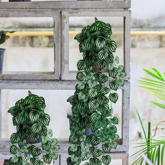 Imagem de Conjunto 5 Pendentes Artificiais: Adicione um Toque de Verde com Plantas Permanentes - DE0422