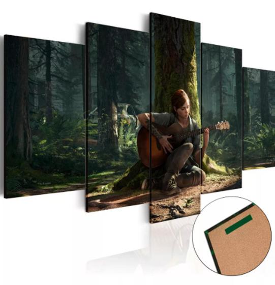 Imagem de Conjunto 5 Quadros The Last Of Us Ii Mod "