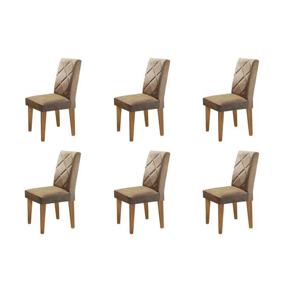 Imagem de Conjunto 6 Cadeiras Irlanda Rufato