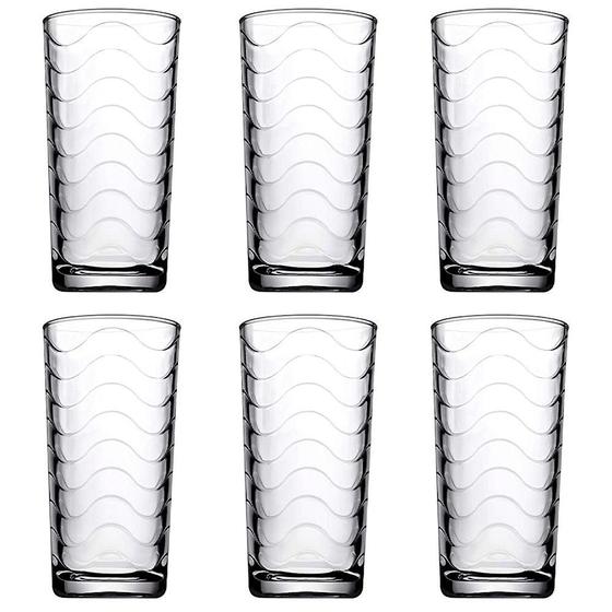 Imagem de Conjunto 6 Copos de Àgua Multiuso Pasabahçe Toros 260ml