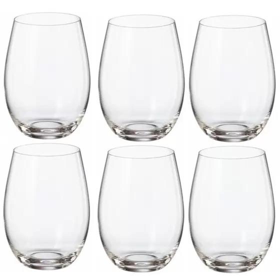 Conjunto 6 Copos De Cristal Bohemia Mergus Tumbler 560ml -11302 Menor preço em Conjunto 6 Copos De Cristal Bohemia Mergus Tumbler 560ml -11302