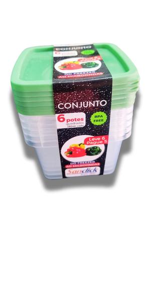 Imagem de Conjunto 6 potes santana 280 ml cada
