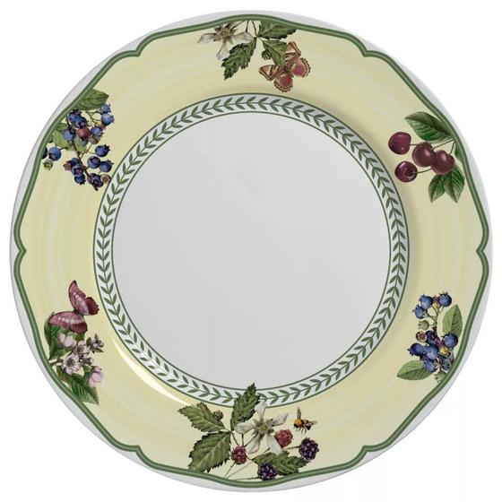 Conjunto 6 Pratos Rasos Fruits Alleanza Cerâmica 29cm Menor preço em Conjunto 6 Pratos Rasos Fruits Alleanza Cerâmica 29cm
