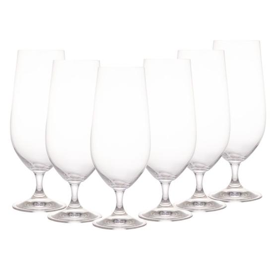 Imagem de Conjunto 6 Taças de Cristal Para Cerveja 380ml Sommelier Bohemia