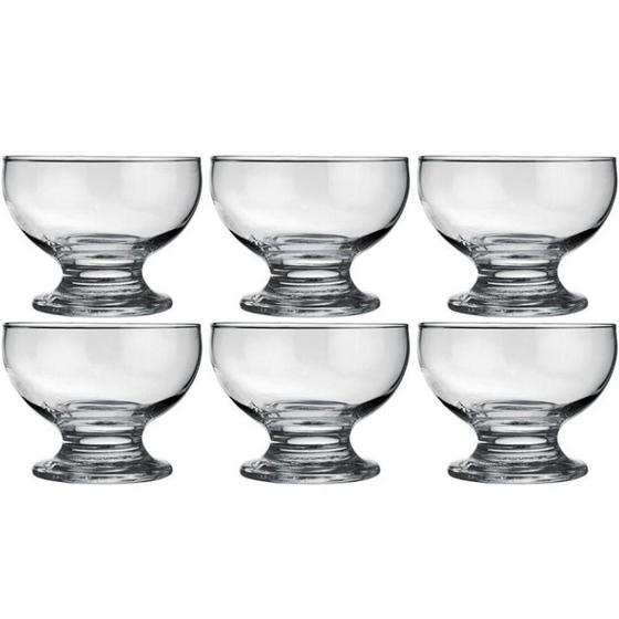 Conjunto 6 Taças Paulista Sobremesa 220ML 2194-Nadir Menor preço em Conjunto 6 Taças Paulista Sobremesa 220ML 2194-Nadir