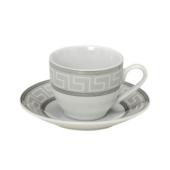 Imagem de Conjunto 6 Xícaras Café Porcelain Grécia  80ml - Concepts life