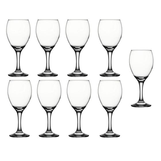 Imagem de Conjunto 9 Taças De Vidro Eden 340Ml Class Home