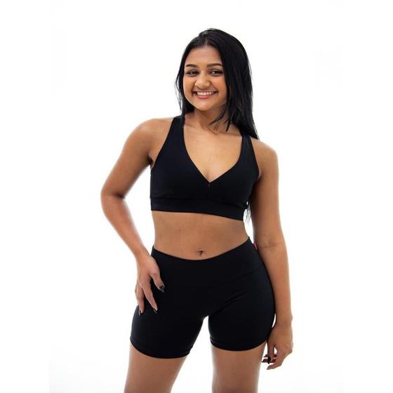 Imagem de Conjunto Academia Top+Short Feminino Fitness Treino Esporte