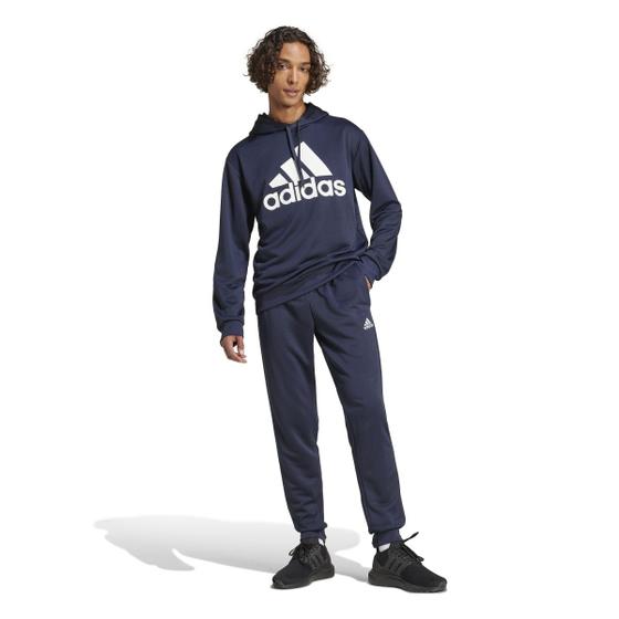 Imagem de Conjunto Adidas Primegreen Essentials 3-Stripes Cor: Marinho - Tamanho: M