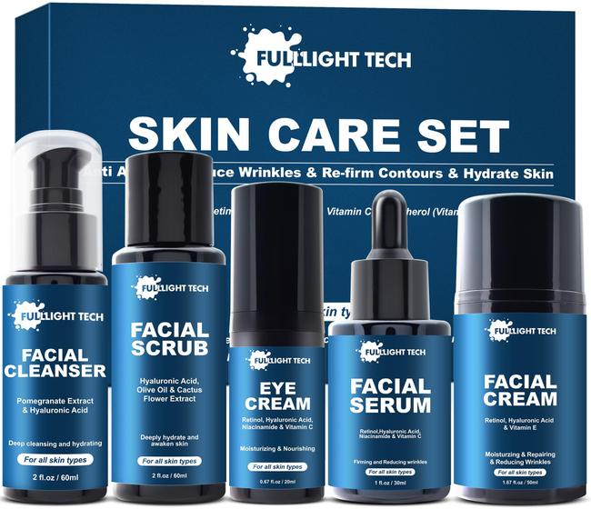 Imagem de Conjunto Antienvelhecimento FULLLIGHT TECH para Homens com Retinol