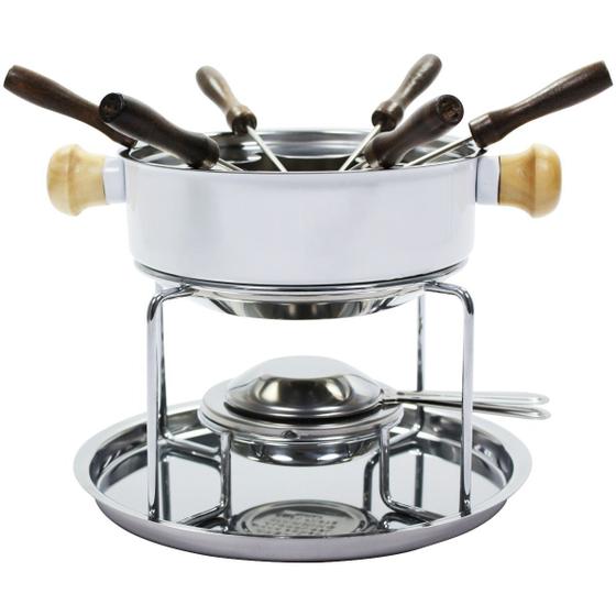 Imagem de Conjunto Aparelho Para Fondue Aço Inox Colors
