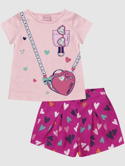 Imagem de Conjunto Bag Feminino Infantil Duduka - Kaua Kids