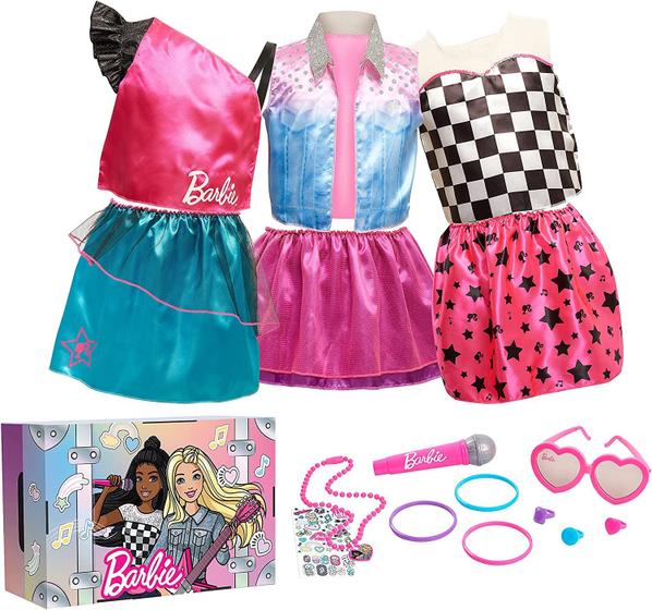 Imagem de Conjunto Barbie Baú Fantasia, 21 Acessórios Incluídos, Tamanho 4-6X - Just Play