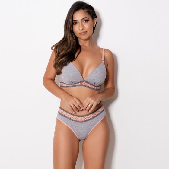 Imagem de Conjunto Básico com Bojo Soft Alça com Regulagem