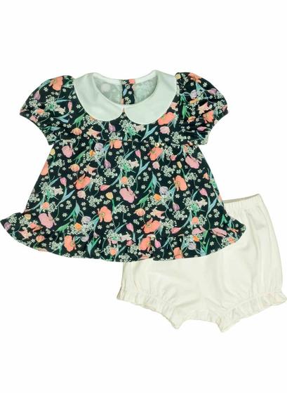 Imagem de Conjunto Bata e Short Florido - Bibe