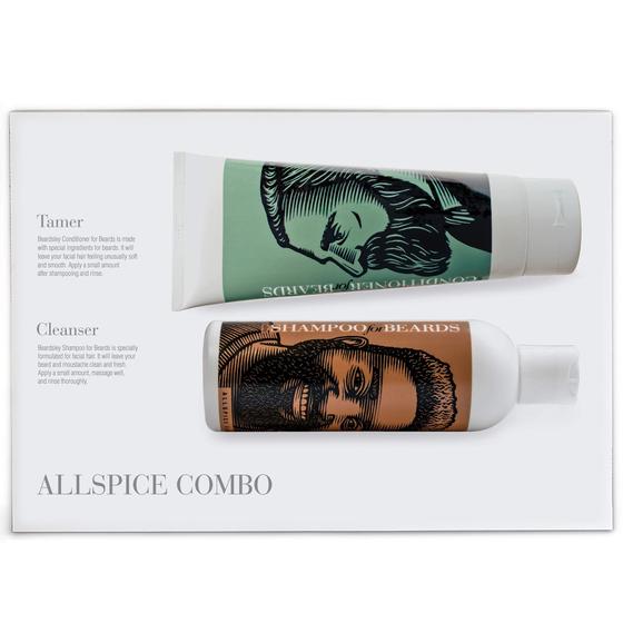 Imagem de Conjunto Beardsley para Barba: Shampoo e Condicionador