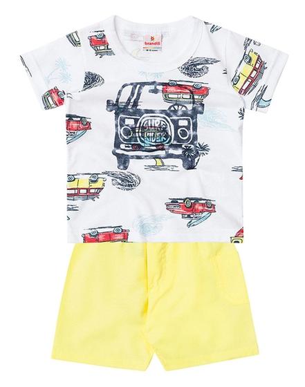 Imagem de Conjunto Bebê Brandili Surf Rider Amarelo Imperdível Cód: 219