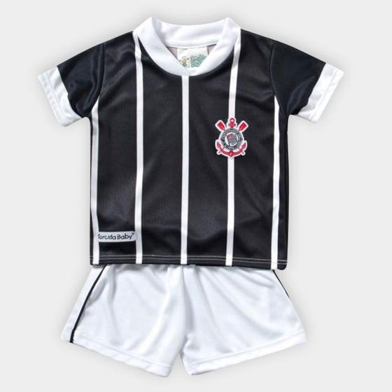 Imagem de Conjunto Bebê Corinthians Sublimado Camiseta + Short
