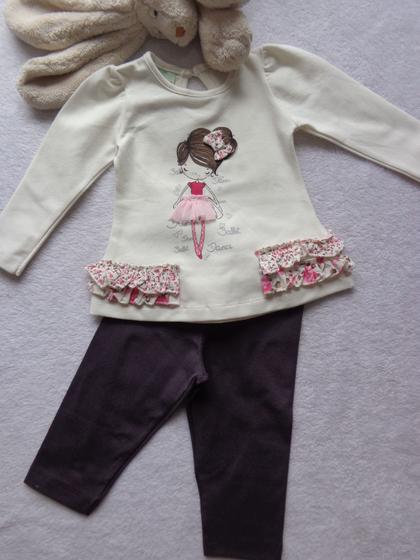 Imagem de Conjunto Bebe Infantil de cotton Bailarina Have Fun