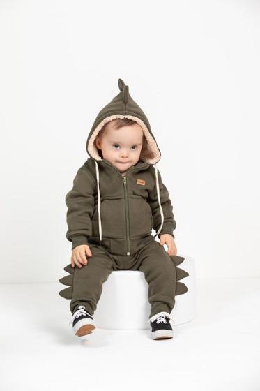 Imagem de Conjunto Bebê Menino Casaco Calça Inverno Lessa Kids Rf 8277