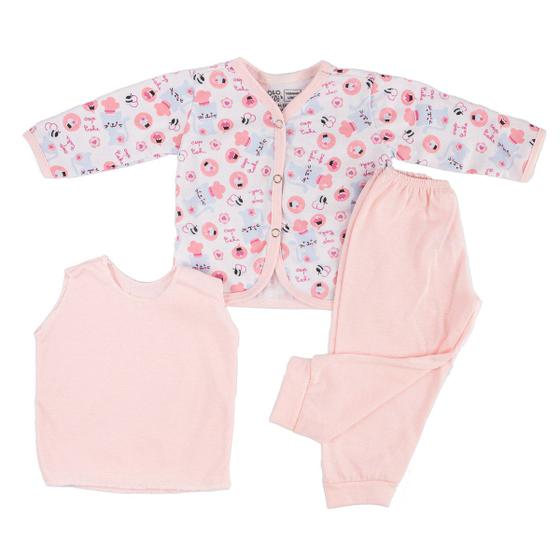 Imagem de Conjunto Bebe Pagão Recém-nascido 100% Algodão 03B